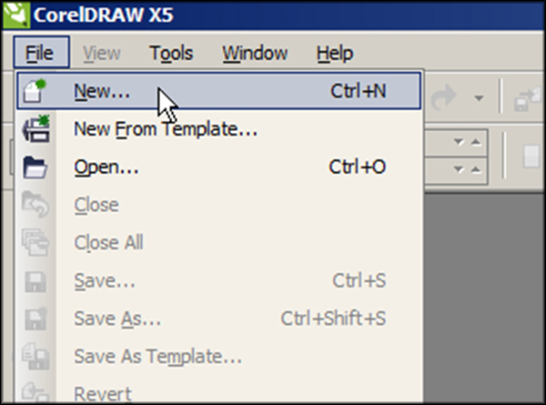 coreldraw x5 not opening existing file